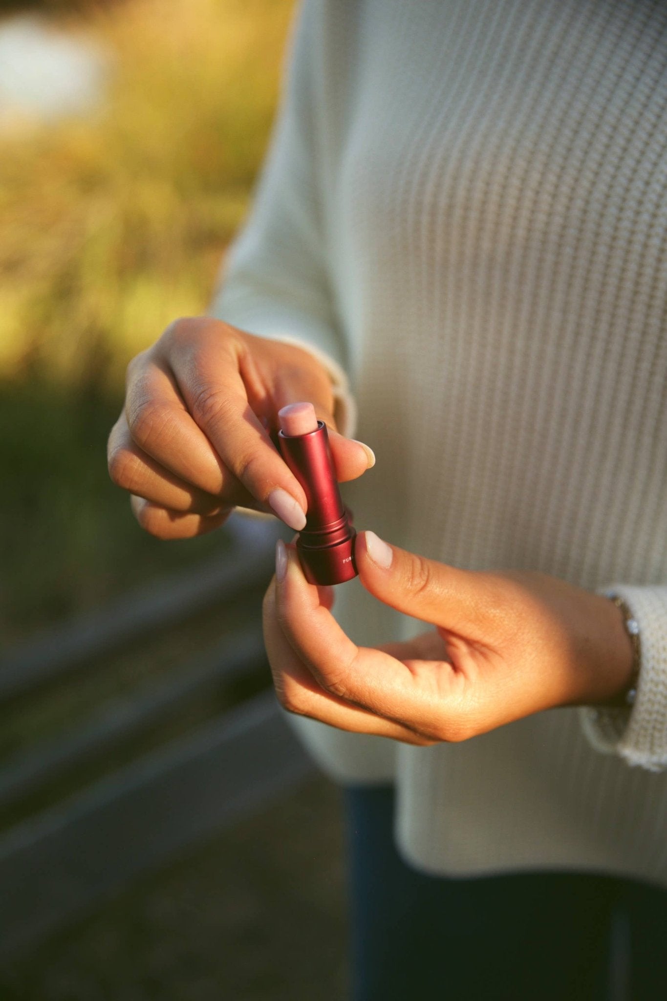 Rose Tallow Lip Balm (tinted) - Free Living Co