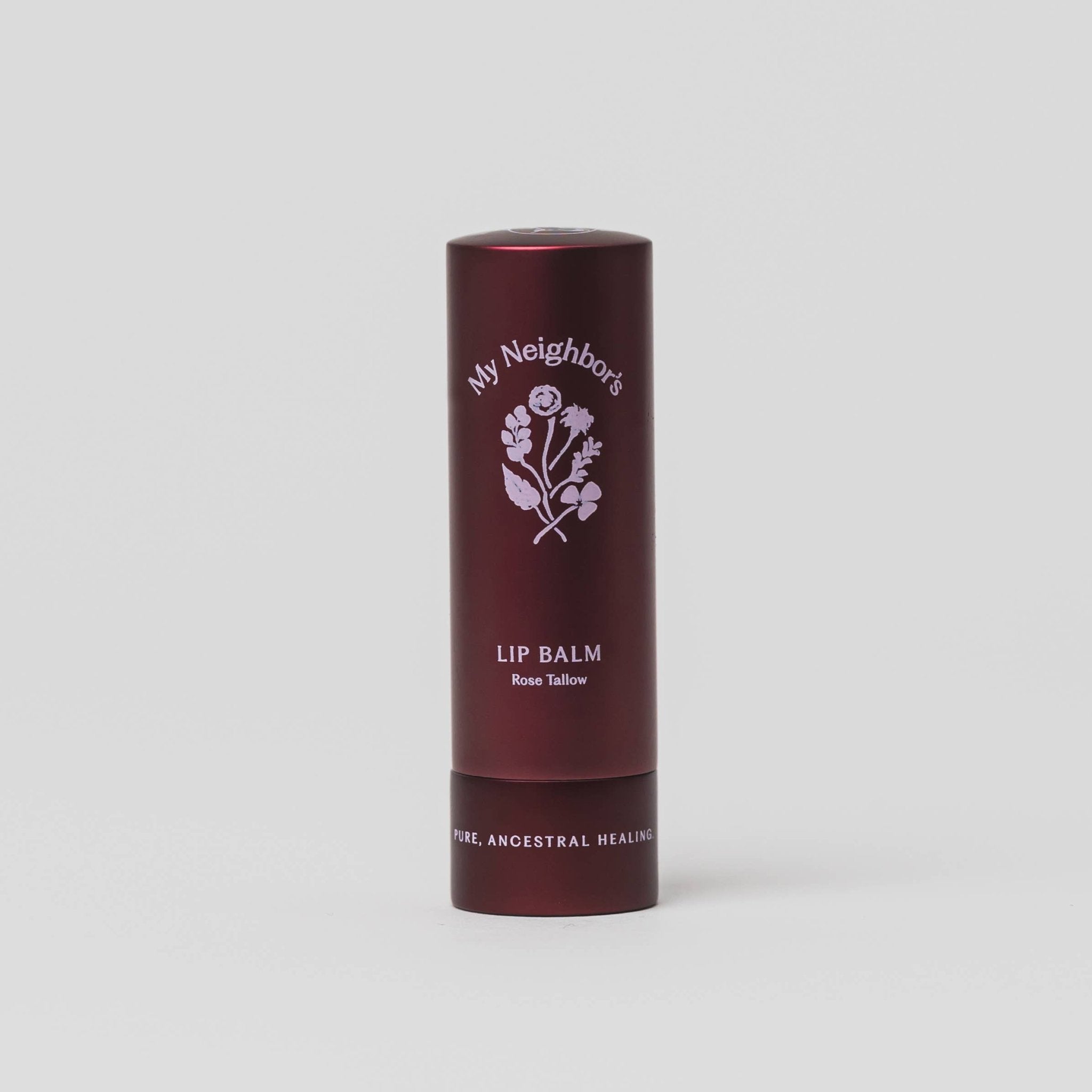 Rose Tallow Lip Balm (tinted) - Free Living Co