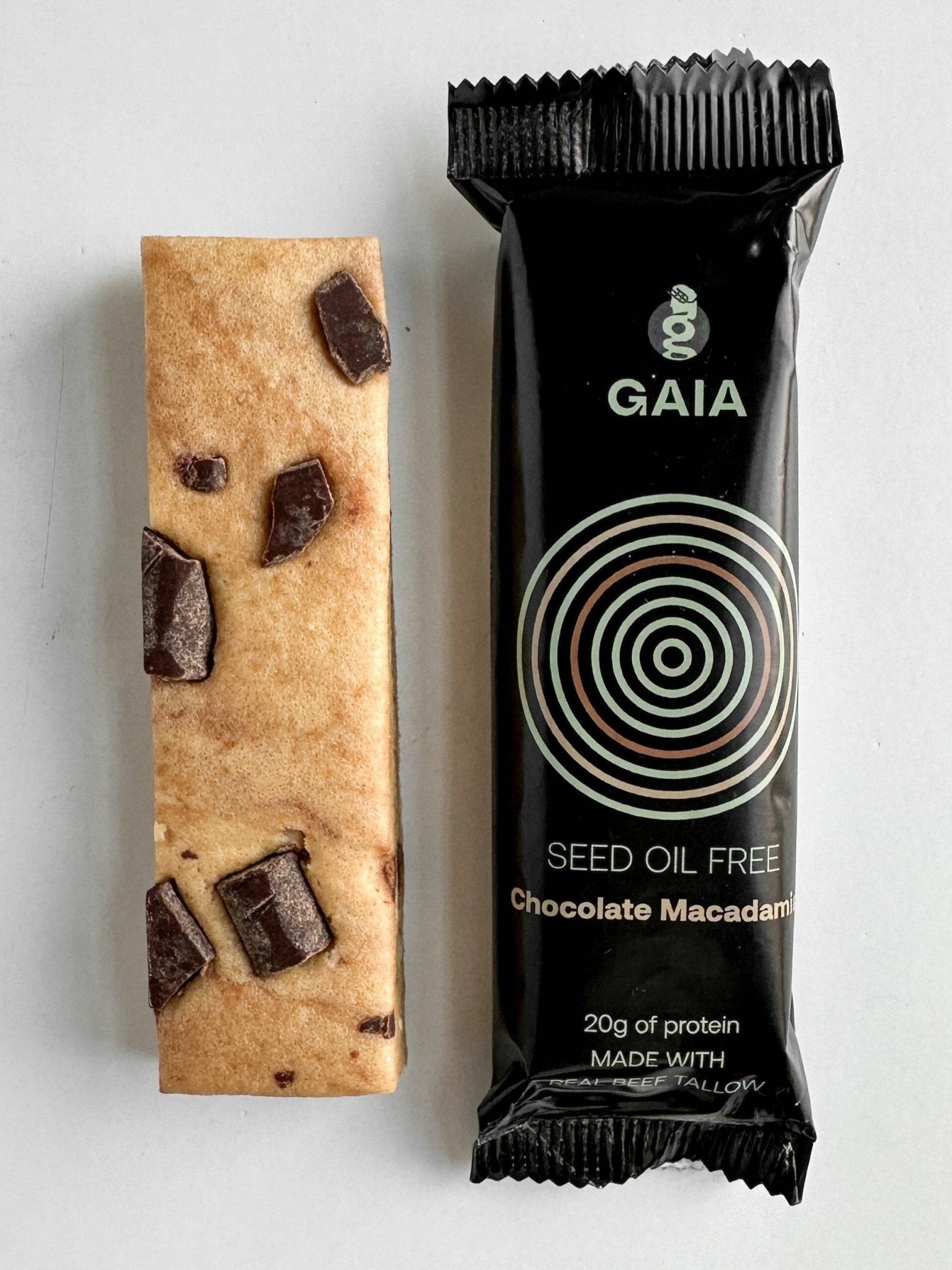 Seed Oil Free Chocolate Macadamia Protein Bar - Free Living Co