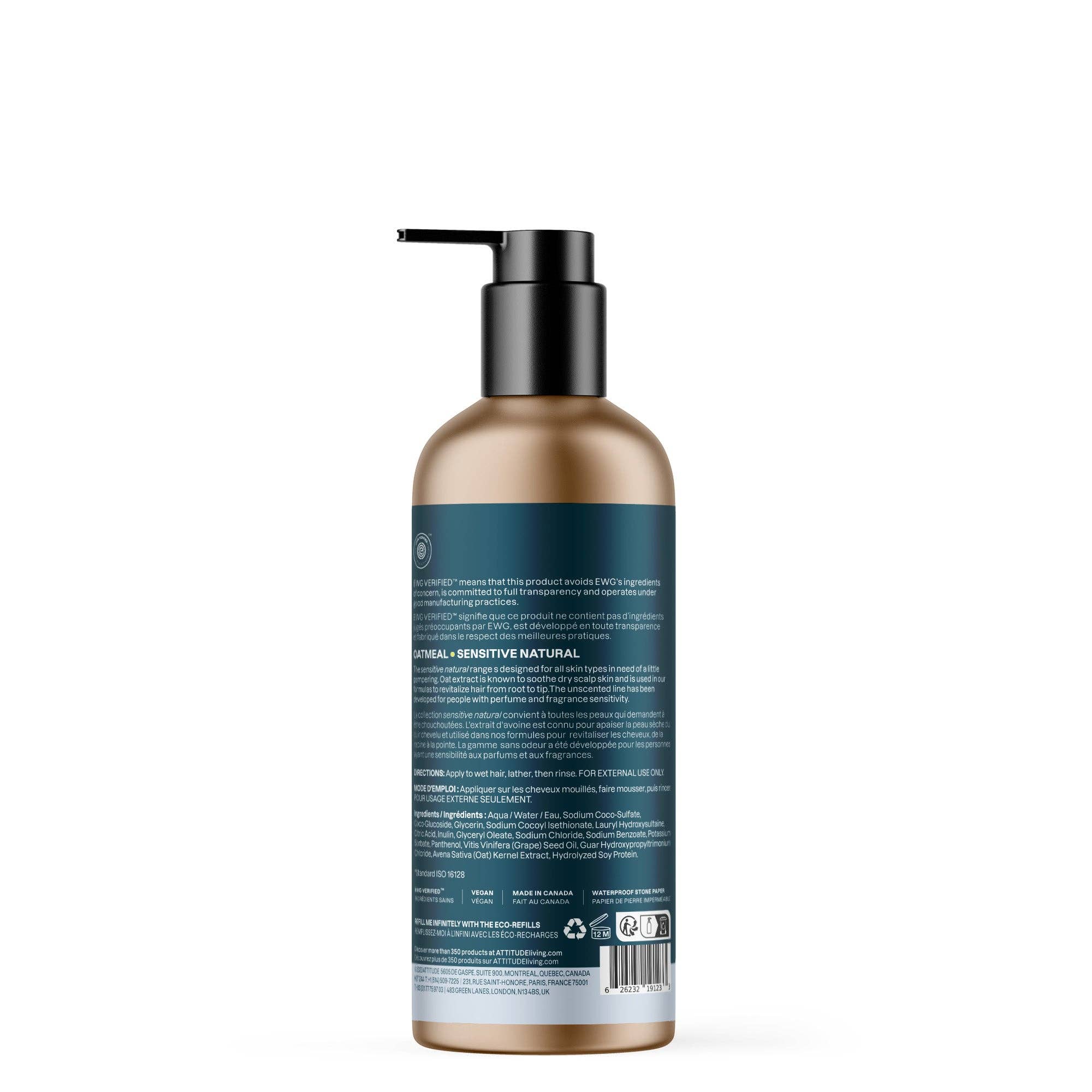 Sensitive Natural - Ultra - gentle and Volumizing Shampoo - Free Living Co