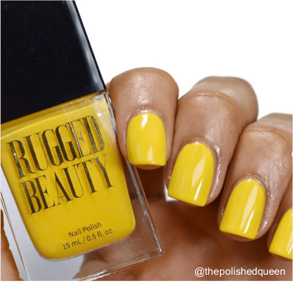 Sunflower Bright Yellow Nail Polish - Free Living Co