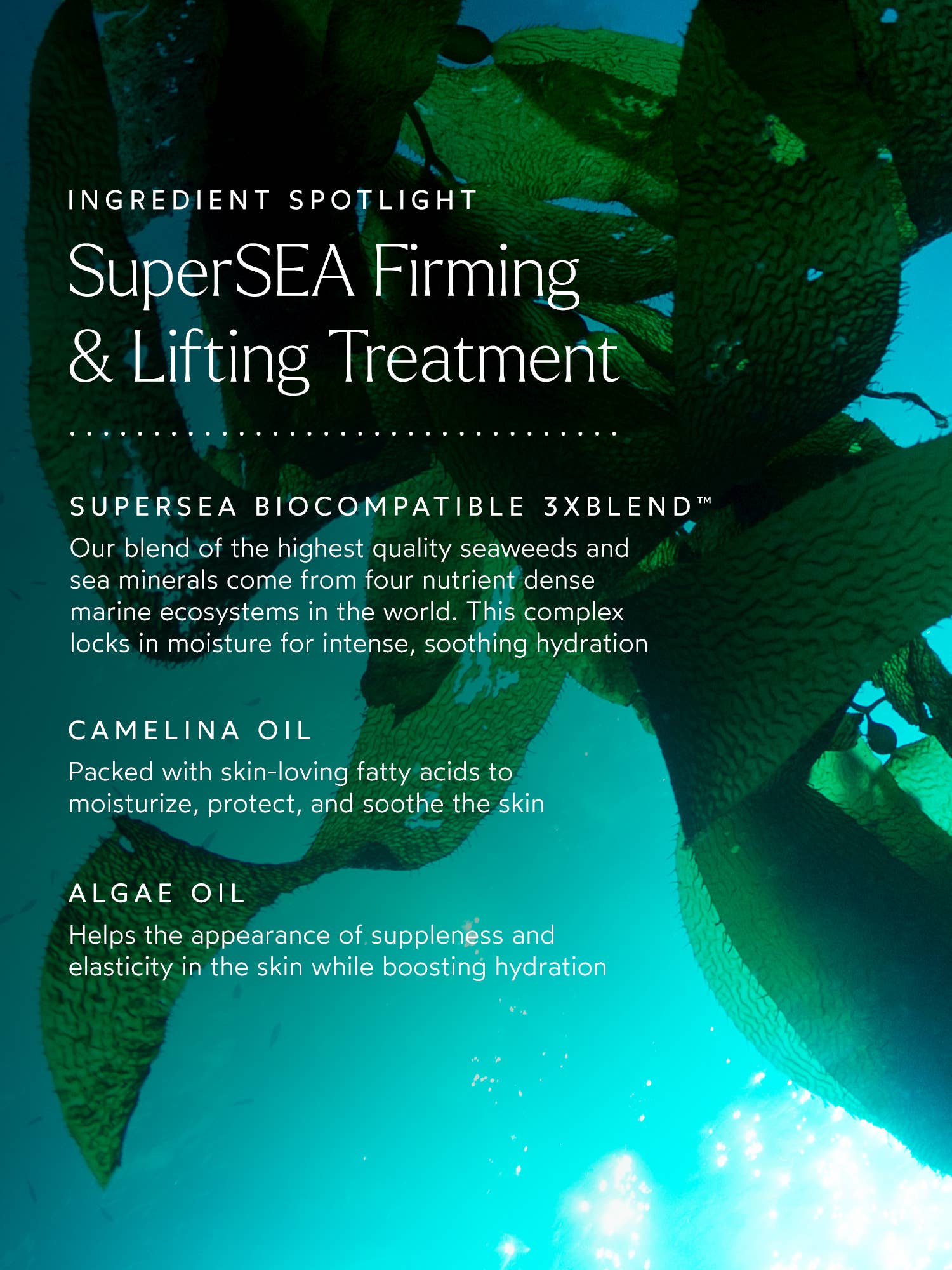 SuperSEA Firming & Lifting Treatment - Free Living Co