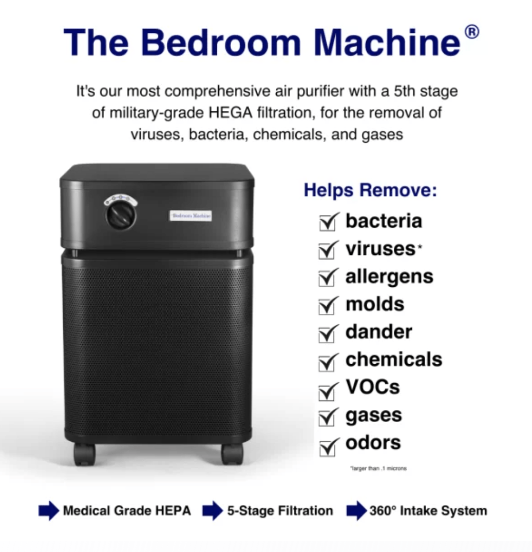 The Bedroom Machine Air Purifier - Free Living Co