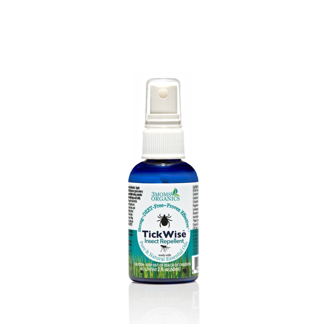 TickWise by 3 Moms Organics 2oz - Free Living Co