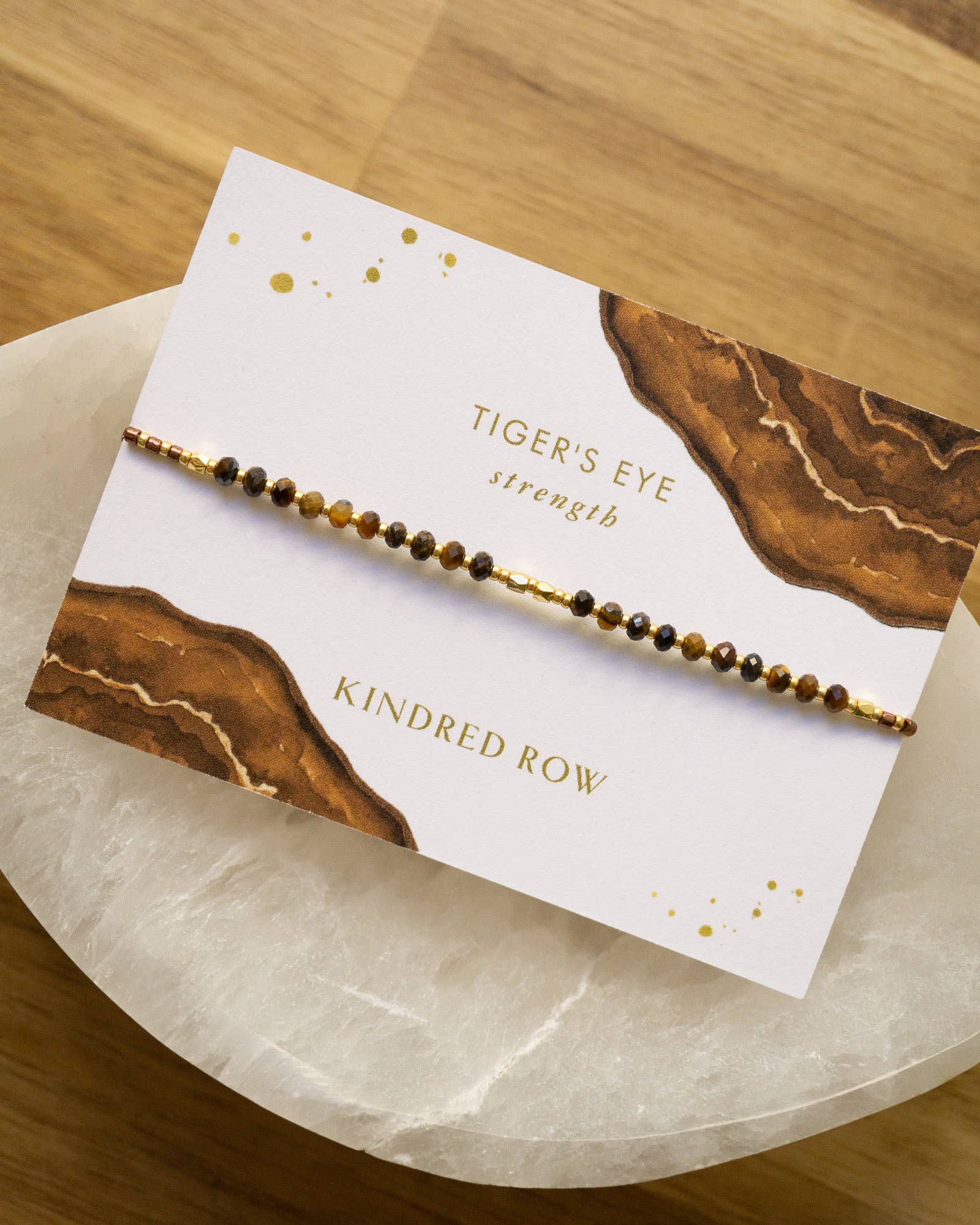 Tiger's Eye Healing Gemstone Stacking Bracelet - Free Living Co