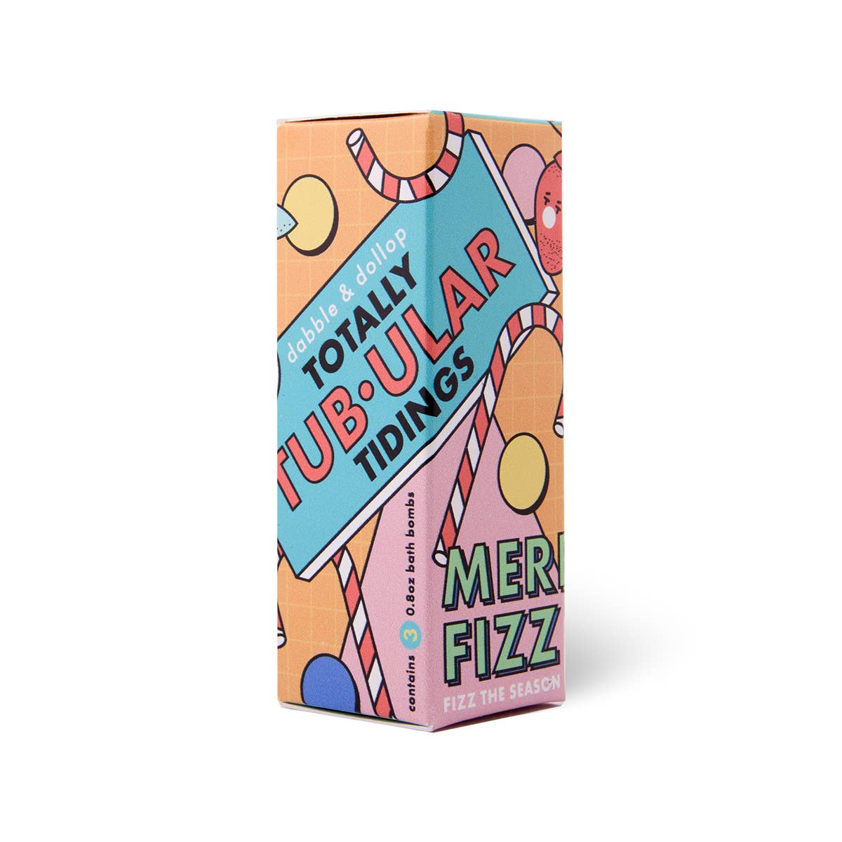 Totally Tub-ular Bath Bomb Stocking Stuffer - Free Living Co