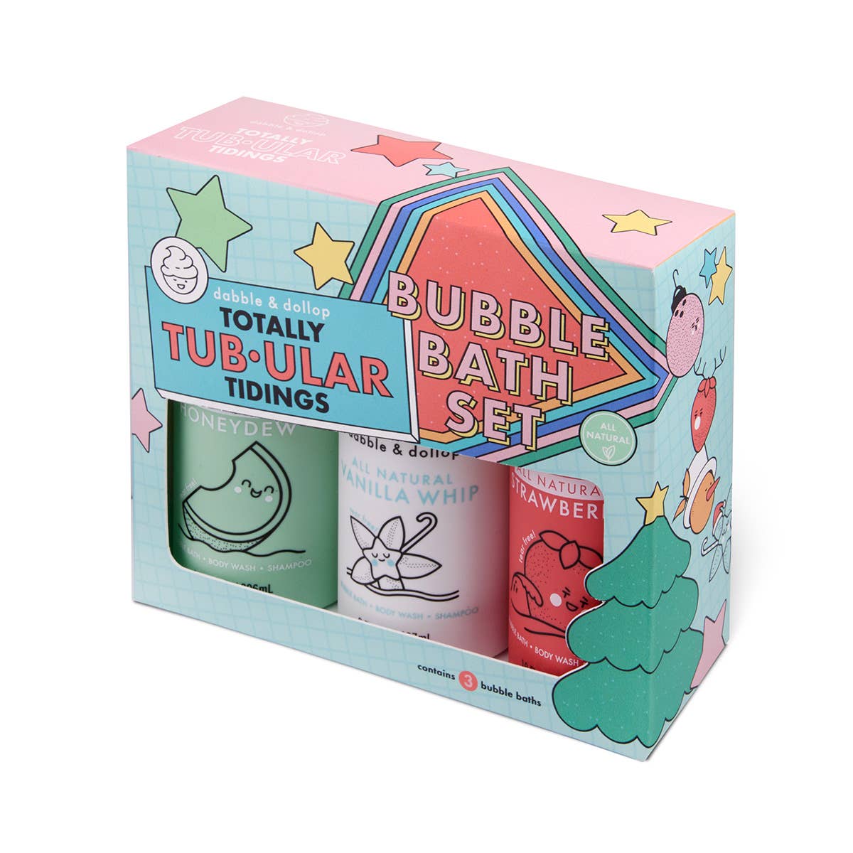 Totally Tub - ular Holiday Bath Set - Free Living Co