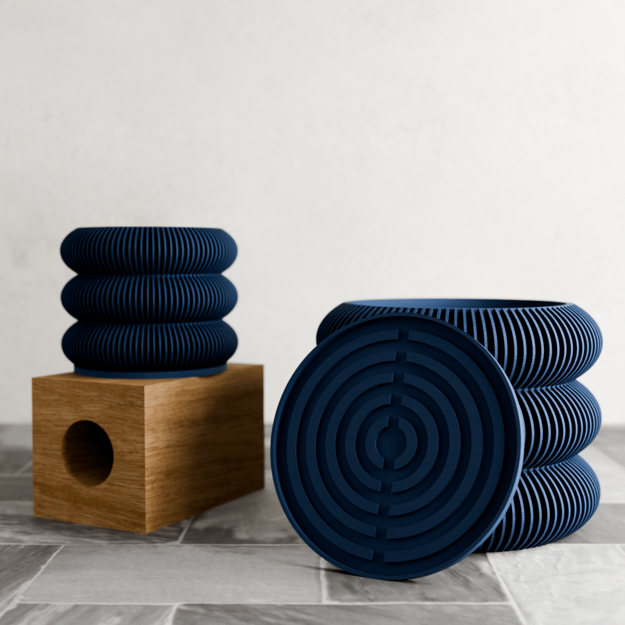 Triple BUBBLES Planter - Free Living Co