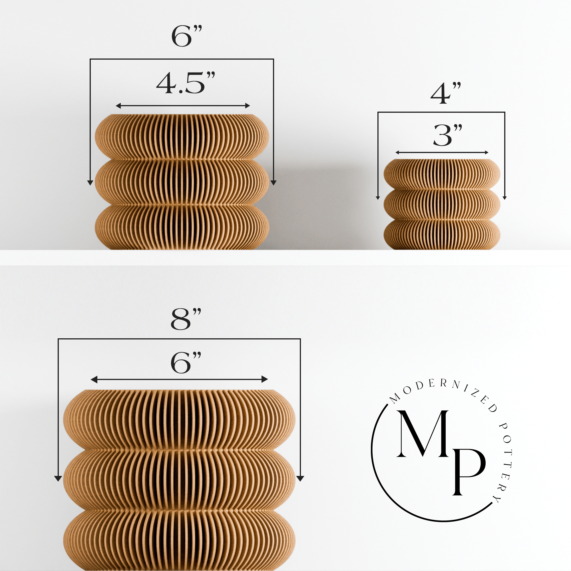 Triple BUBBLES Planter - Free Living Co