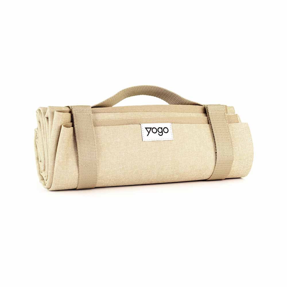 Ultralight Foldable Travel Yoga Mat with Non-Slip FSC-Certified Natural Rubber - Free Living Co