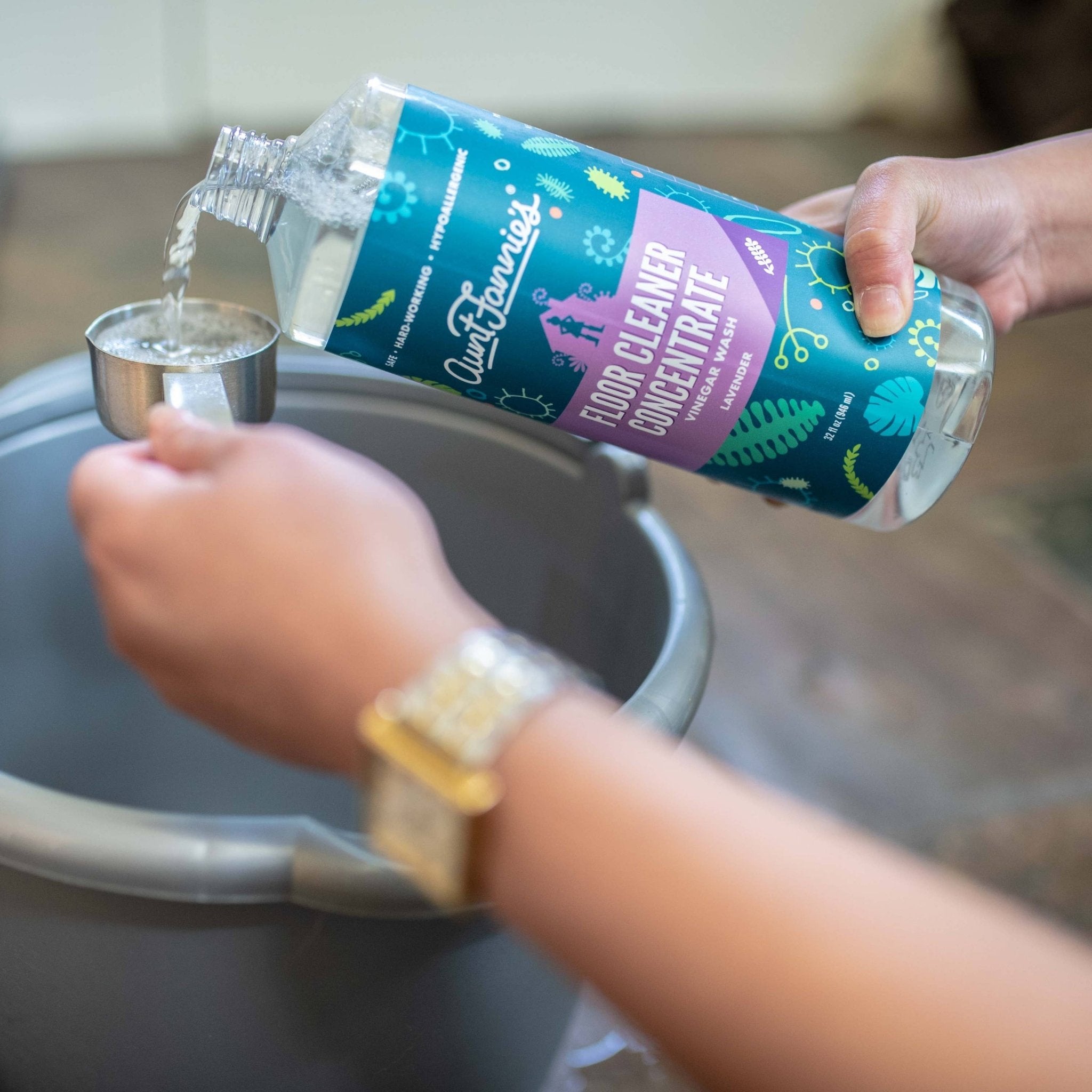 Vinegar Floor Cleaner, Concentrate - Free Living Co