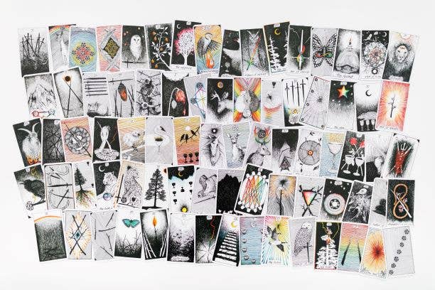 Wild Unknown Pocket Tarot, The: Kim Krans - Free Living Co