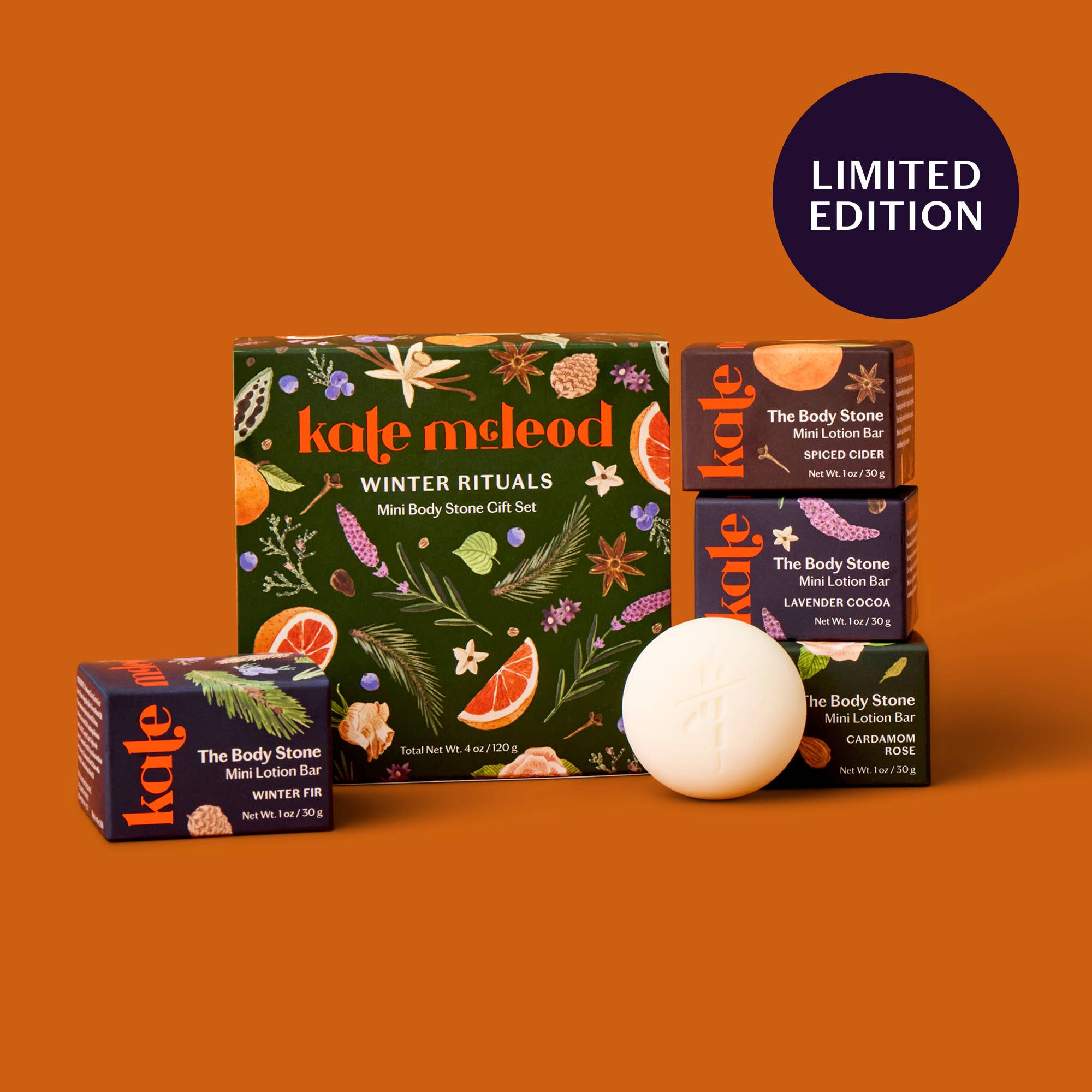 Winter Rituals Mini Body Stone Gift Set - Free Living Co