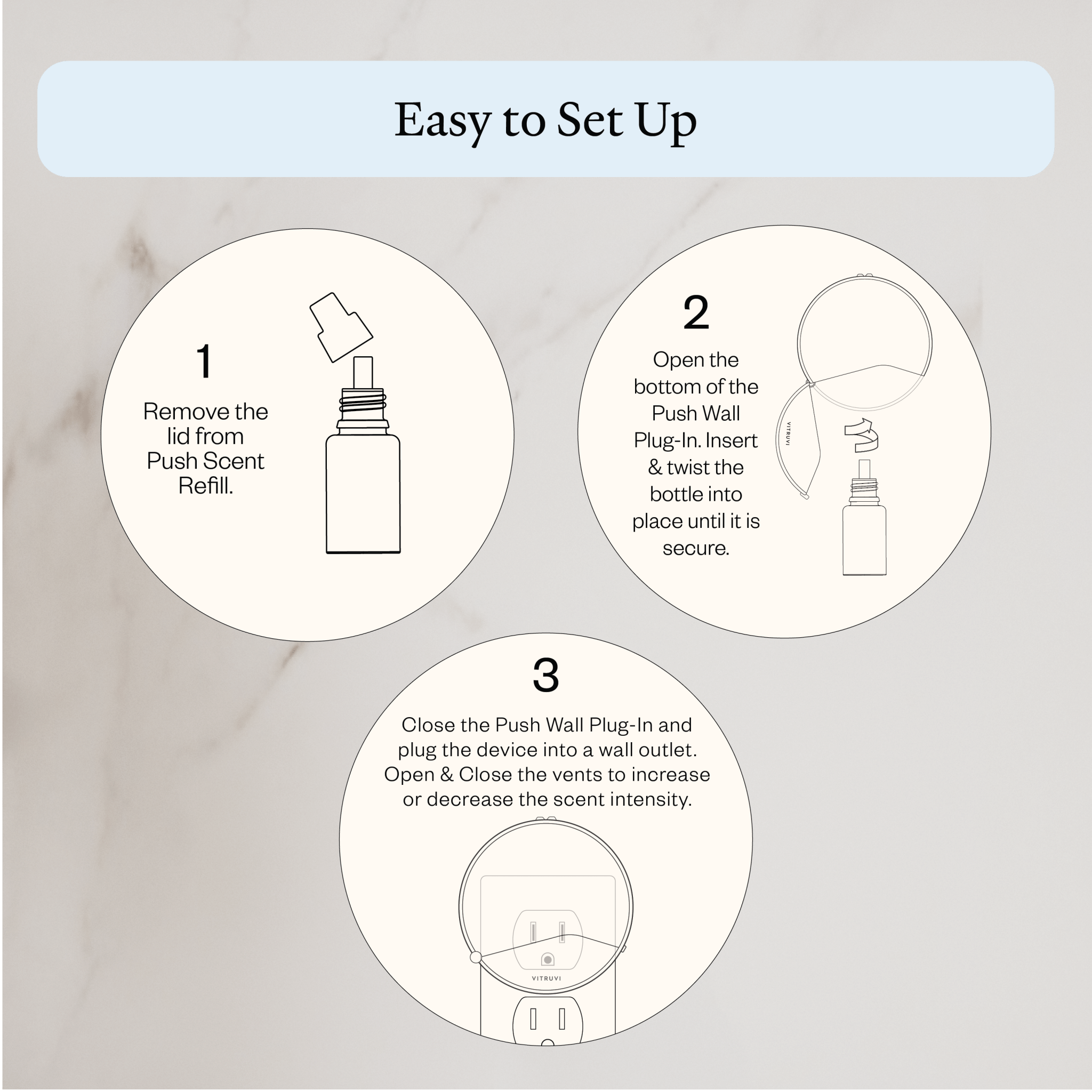 Zest for Life Push Scent Refill - Free Living Co