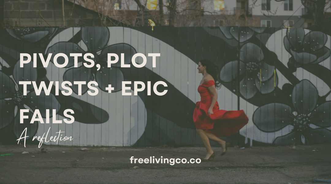 Pivots, Plots Twists, and Epic Fails:  a reflection