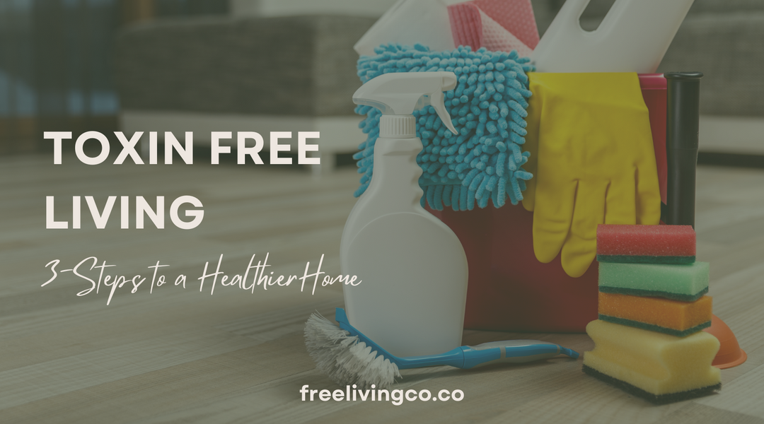 Toxin-Free Living: 3 Steps to a Healthier Home