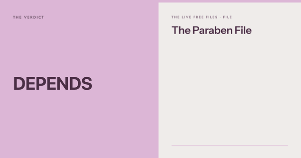 The Paraben File - Free Living Co