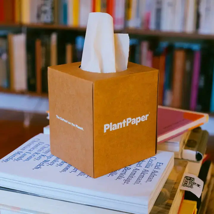 Unbleached, 3-ply Bamboo Facial Tissue