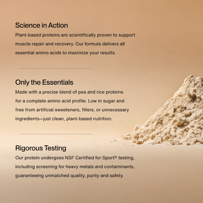100% Plant Protein Powder - Free Living Co