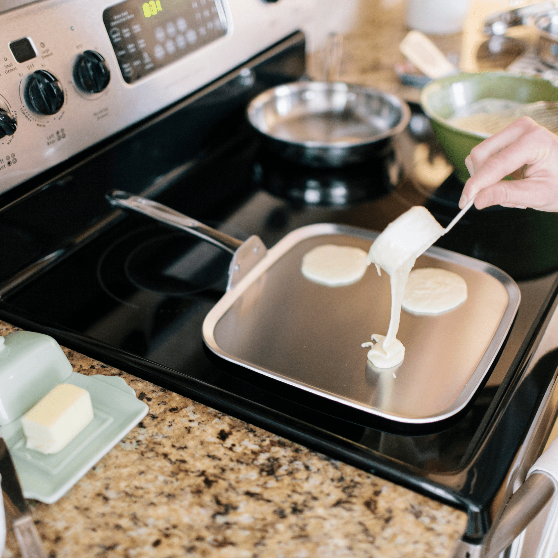 11 Inch Square Griddle - Free Living Co