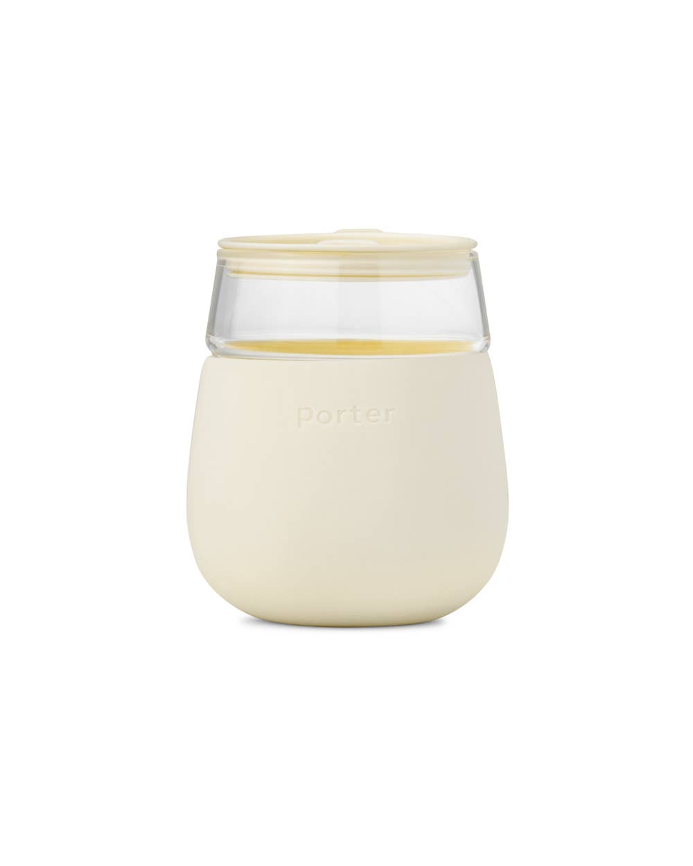 Porter Wine & Drink Glass Cup with Silicone Wrap - Free Living Co