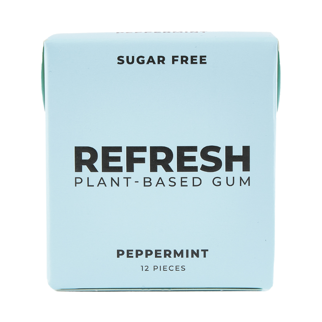 Peppermint Gum secondary angle view packaging