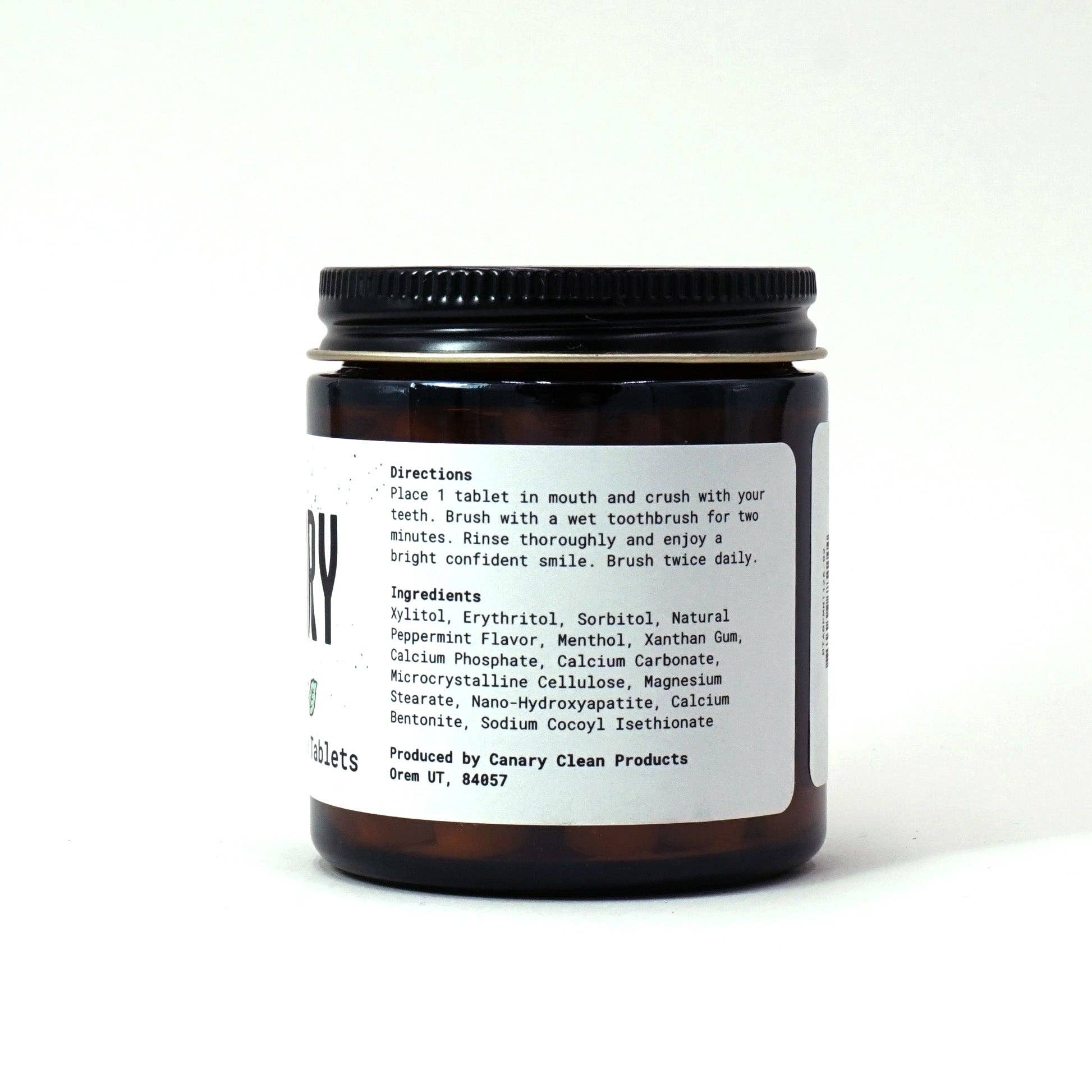 Peppermint Toothpaste Tablets