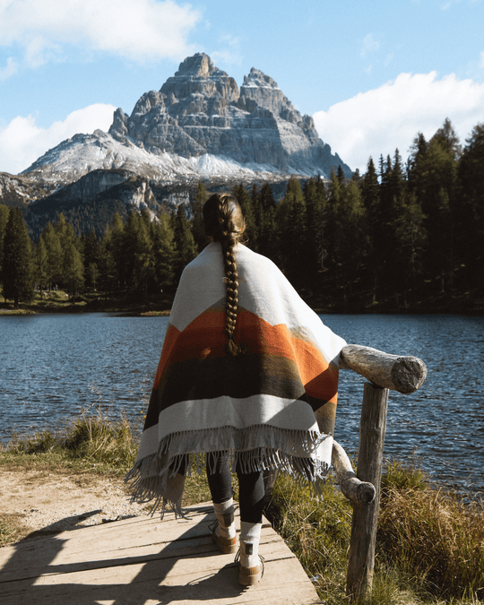 Mountain Sunset Blanket - Free Living Co