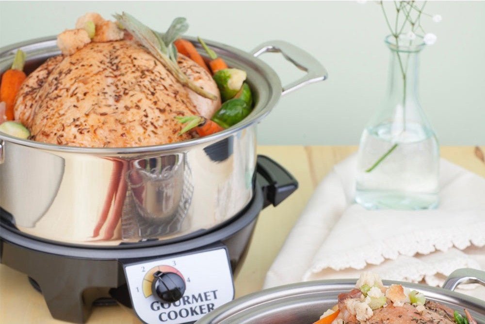 4 Quart Slow Cooker Set - Free Living Co