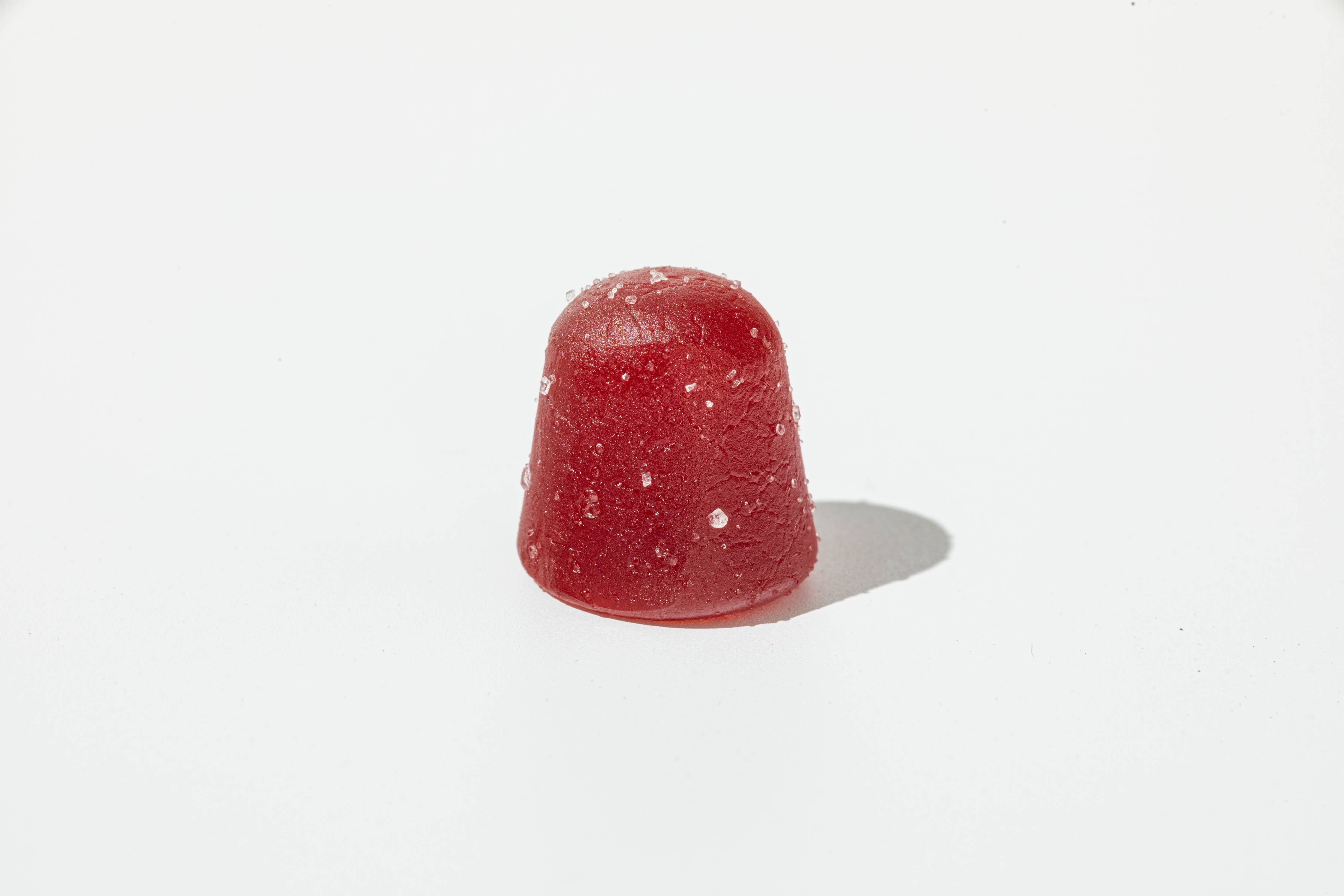Sour Watermelon Gummy Candy - Low Sugar, Prebiotic,Vegan