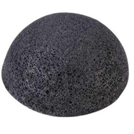 Konjac Face Exfoliating Sponge - Charcoal - Free Living Co