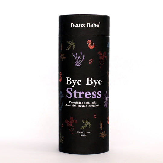 Bye Bye Stress - Organic Detox Bath Salt Soak