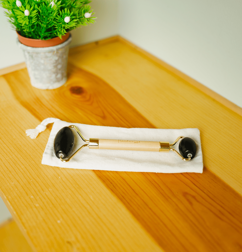 Bamboo Facial Massage Roller - Free Living Co