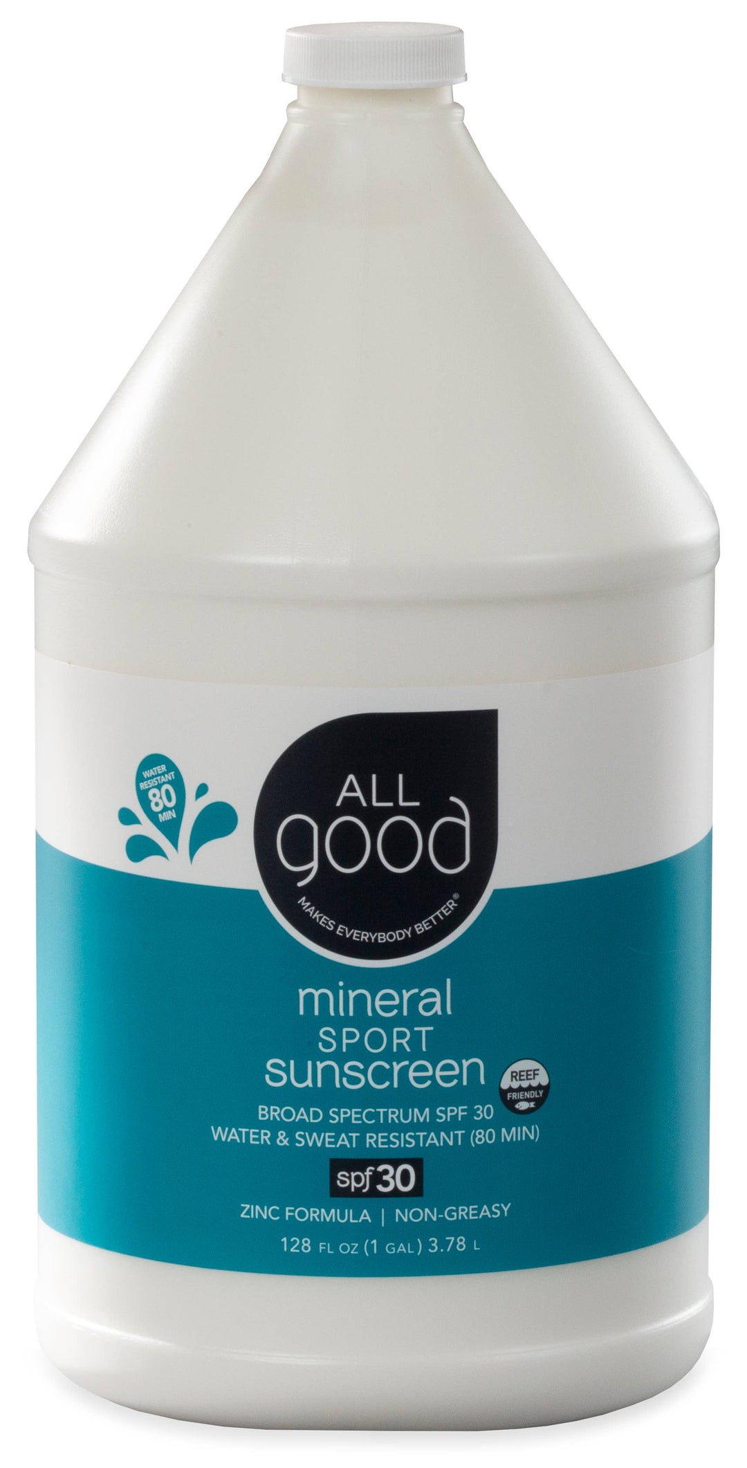 Sport Mineral Sunscreen Lotion SPF 30 - Gallon