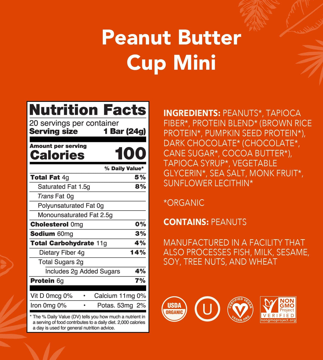 Mini Bars - Peanut Butter Cup