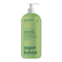 Attitude Super Leaves Nourishing Strengthening Shampoo front view - naturally sourced ingredients for hair
