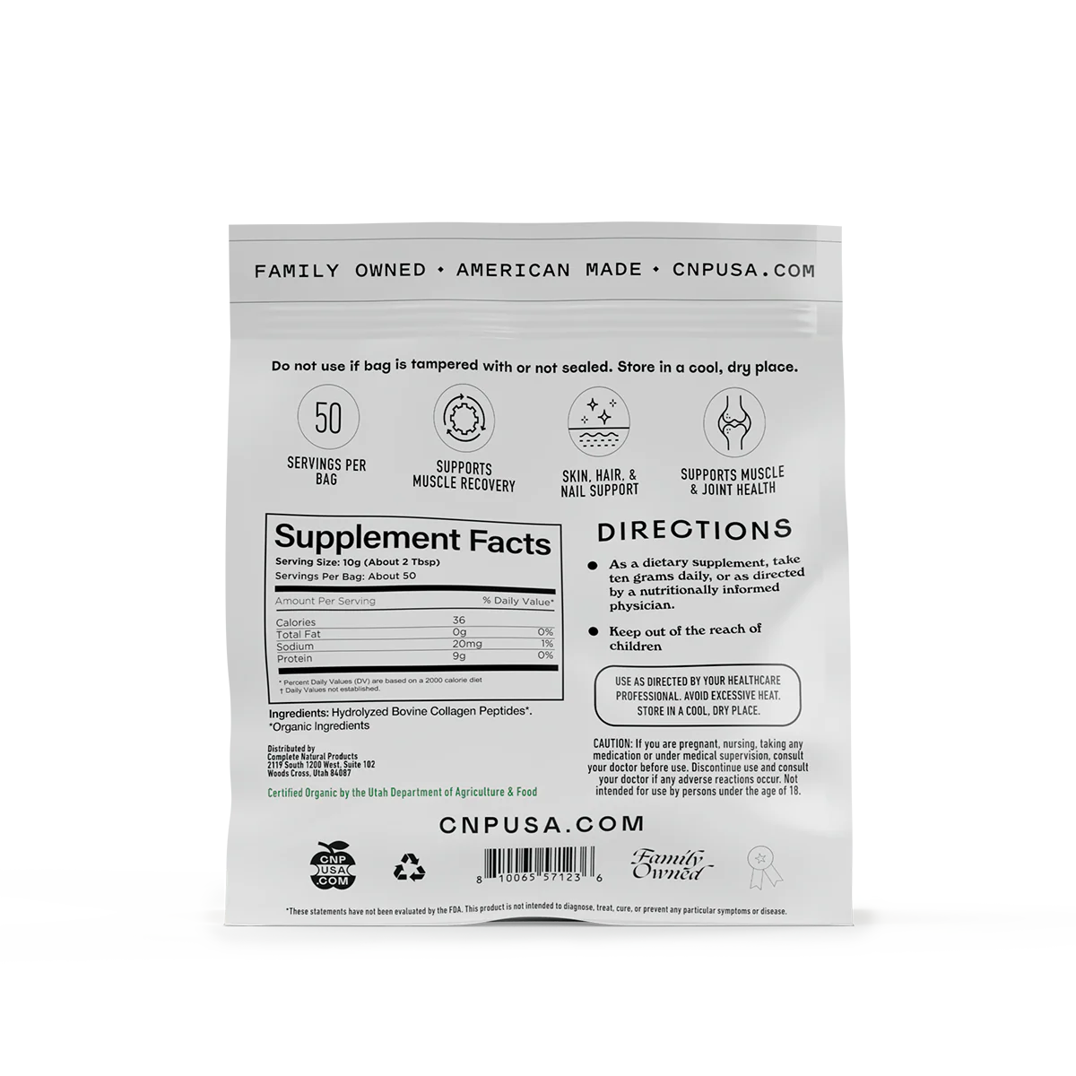 Organic Collagen Peptides secondary product view
