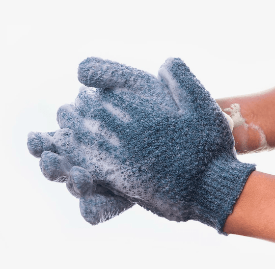 Exfoliating Shower Gloves - Free Living Co