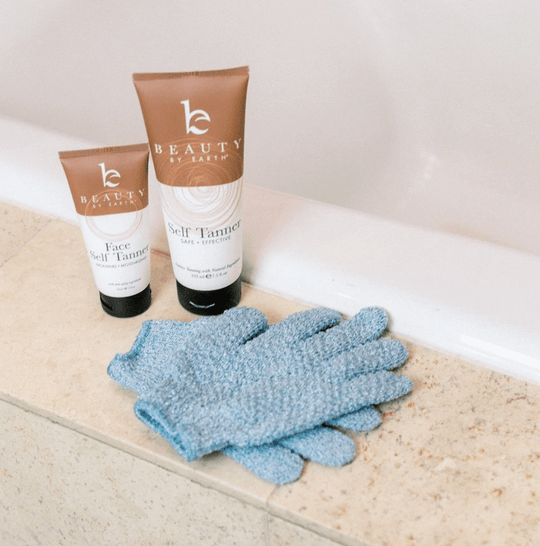 Exfoliating Shower Gloves - Free Living Co