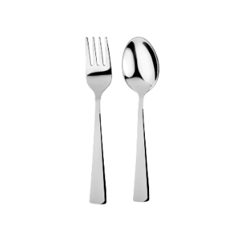 Fork & Spoon Stainless Steel Utensil Set - Free Living Co