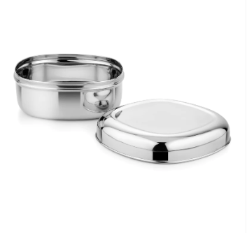 The Square Stainless Steel Container - Free Living Co