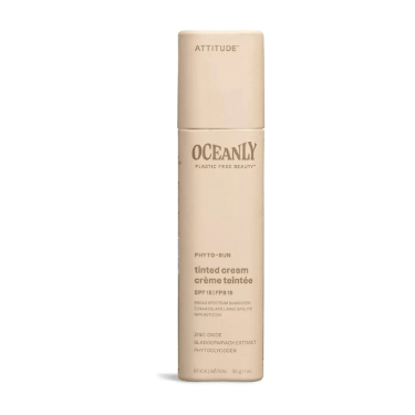 Oceanly - Solid Tinted Cream SPF 15 with Zinc Oxide - Free Living Co