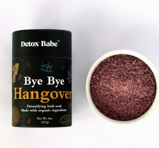Bye Bye Hangover - Organic Detox Bath Salt Soak