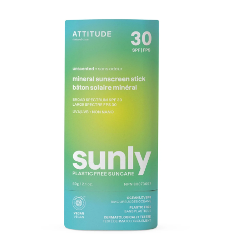 Plastic-Free Mineral Sunscreen Stick SPF 30