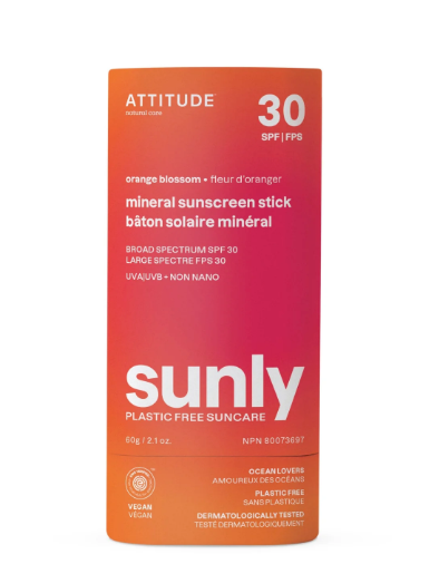 Plastic-Free Mineral Sunscreen Stick SPF 30