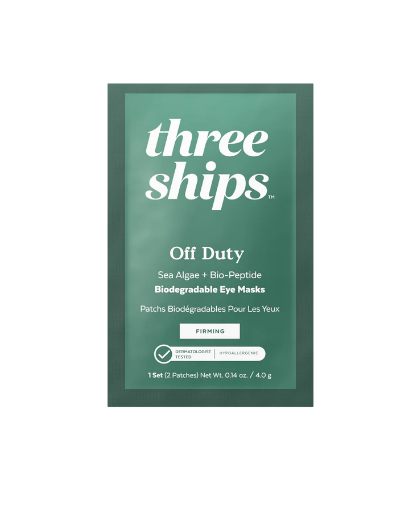 Off Duty Sea Algae + Bio-Peptide Smoothing Biodegradable Eye Masks