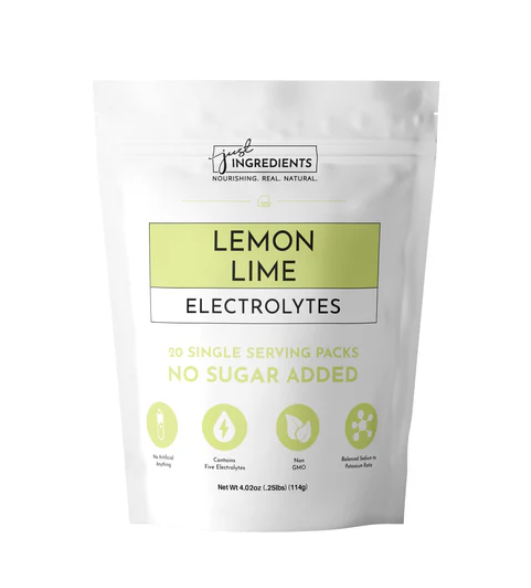 Just REAL Ingredients Electrolytes - Single Serving Sticks