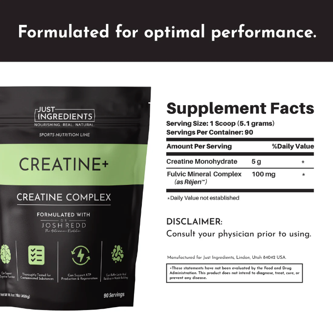 Just REAL Ingredients Creatine