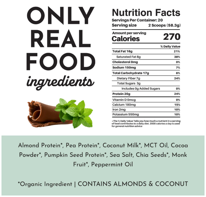 Just REAL Ingredients Vegan Protein Powder