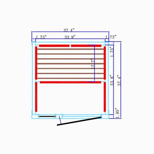 Far Infrared 1 Person Sauna